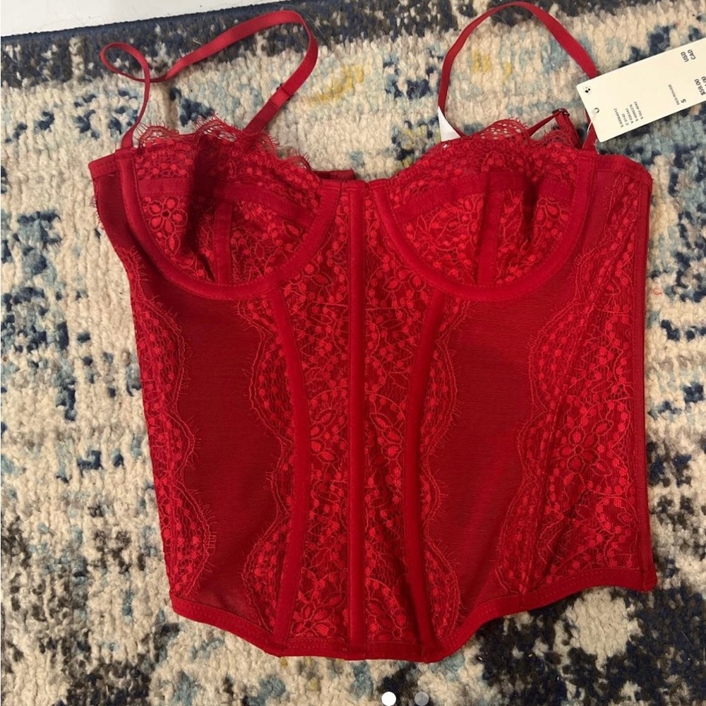 Brand new urban red corset